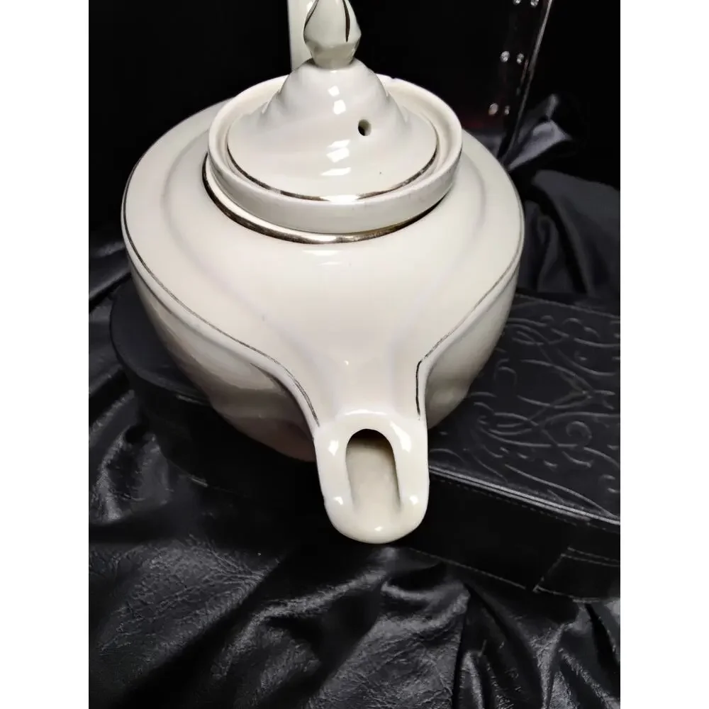 Vintage Hall Jewel Tea Teapot AUTUMN LEAF with INFUSER and lid